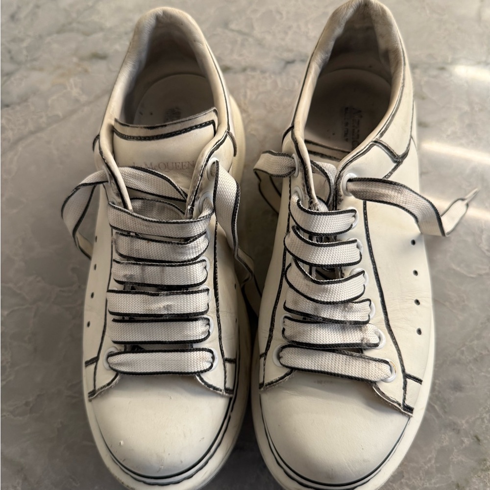 Alexander McQueen White Women's Sneakers